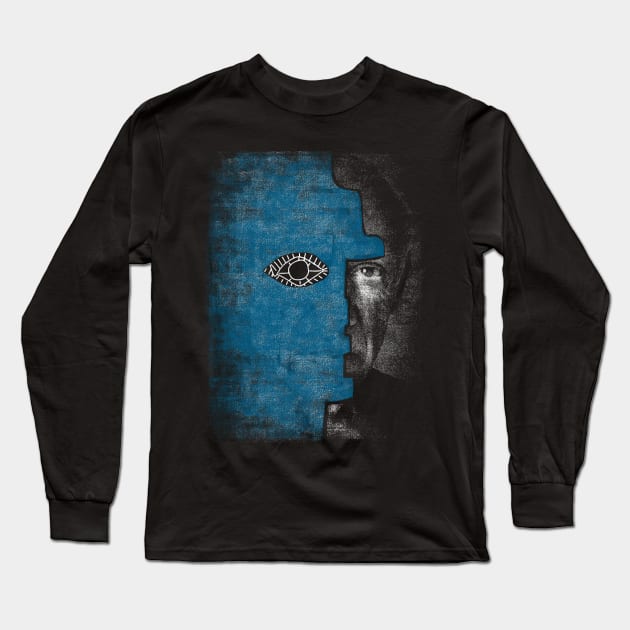 Pikassos face Long Sleeve T-Shirt by bulografik